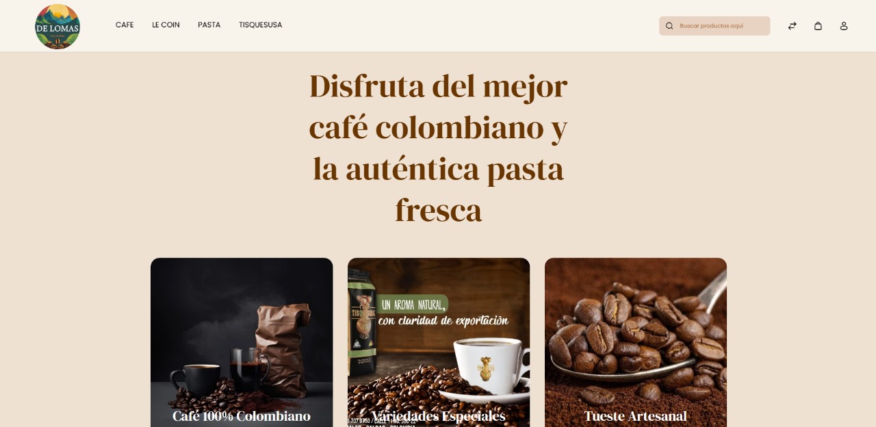 E-commerce Café De Lomas Group