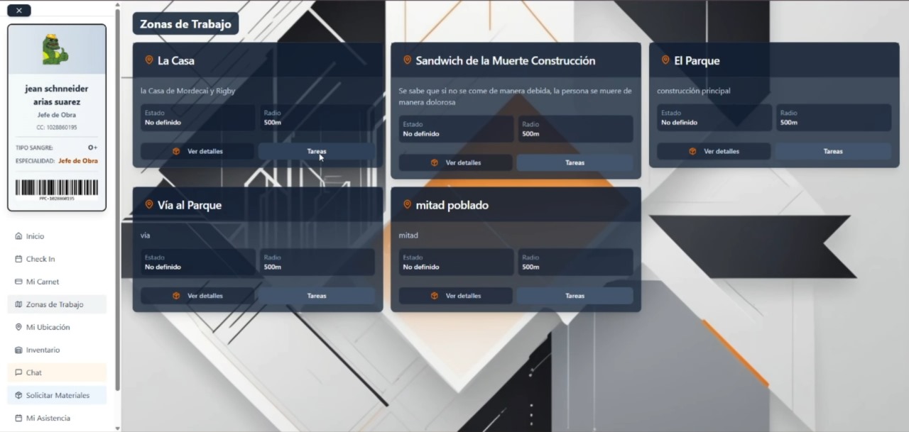 Sistema de Gestión de Obras